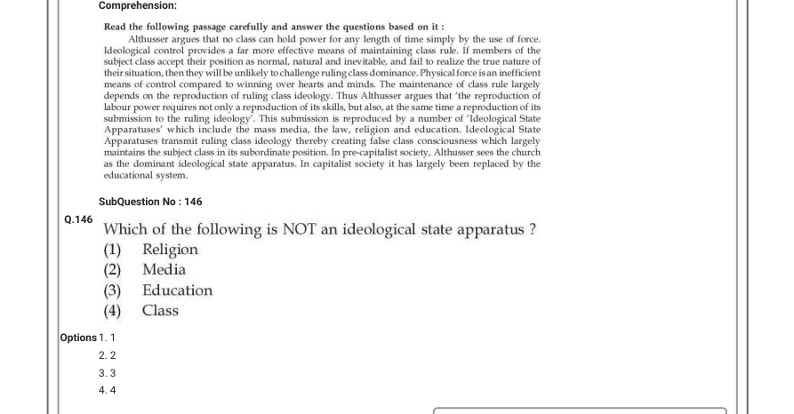 Read the question and choices in the excerpt. Choose A/B/C/D for the first/second/third/fourth option shown.
