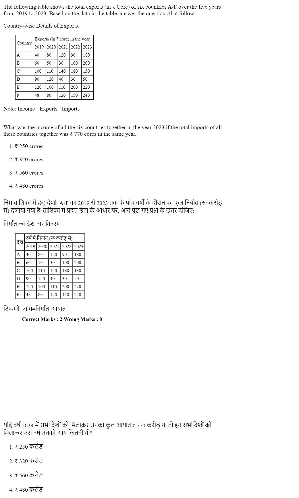 Read the question and choices in the excerpt. Choose A/B/C/D for the first/second/third/fourth option shown.