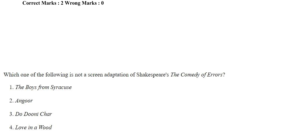 Read the question and choices in the excerpt. Choose A/B/C/D for the first/second/third/fourth option shown.