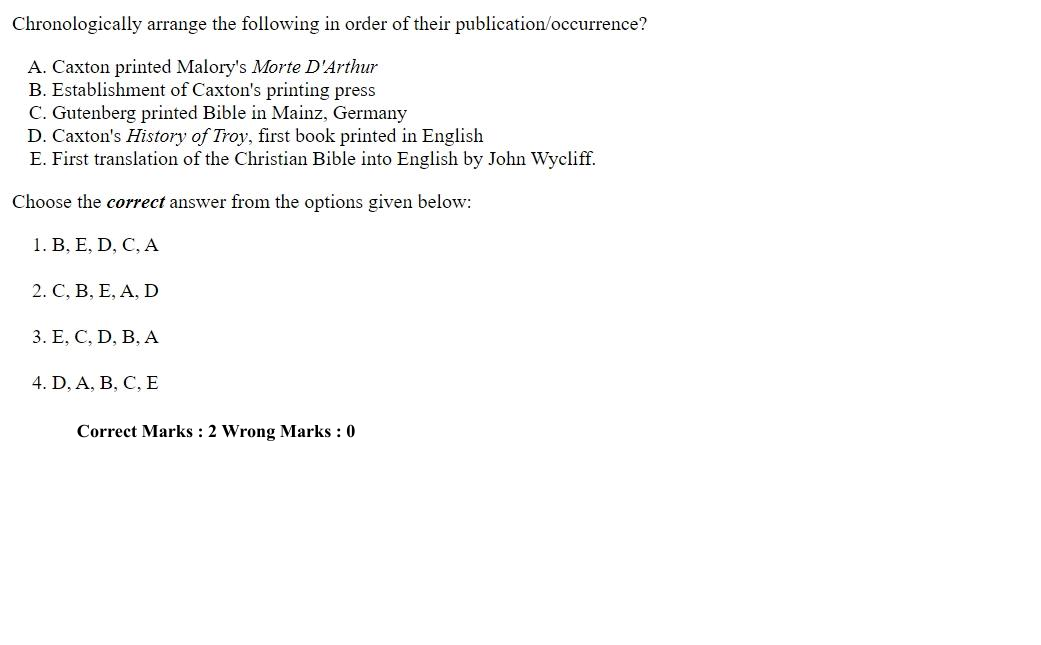 Read the question and choices in the excerpt. Choose A/B/C/D for the first/second/third/fourth option shown.