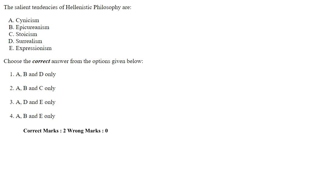 Read the question and choices in the excerpt. Choose A/B/C/D for the first/second/third/fourth option shown.