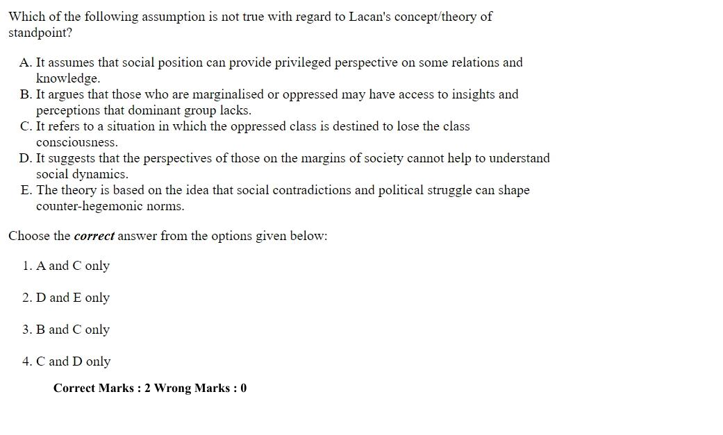 Read the question and choices in the excerpt. Choose A/B/C/D for the first/second/third/fourth option shown.