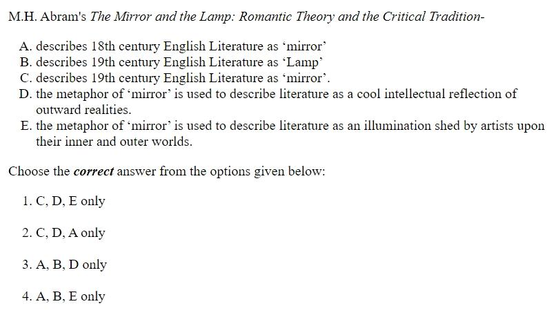 Read the question and choices in the excerpt. Choose A/B/C/D for the first/second/third/fourth option shown.