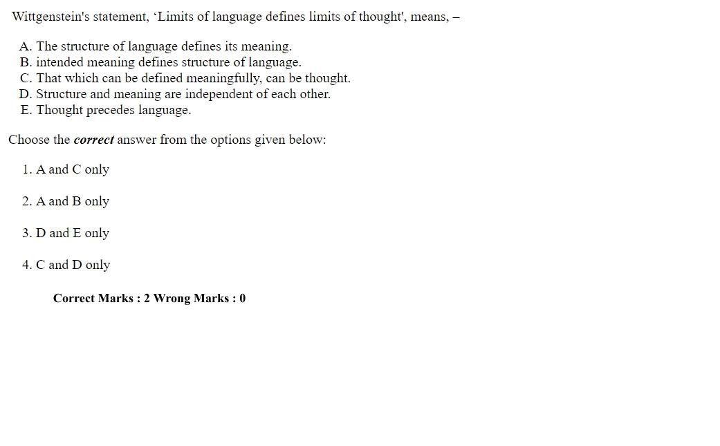 Read the question and choices in the excerpt. Choose A/B/C/D for the first/second/third/fourth option shown.