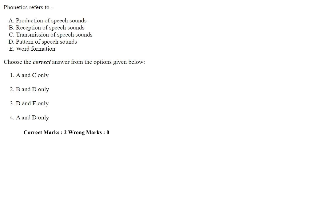 Read the question and choices in the excerpt. Choose A/B/C/D for the first/second/third/fourth option shown.