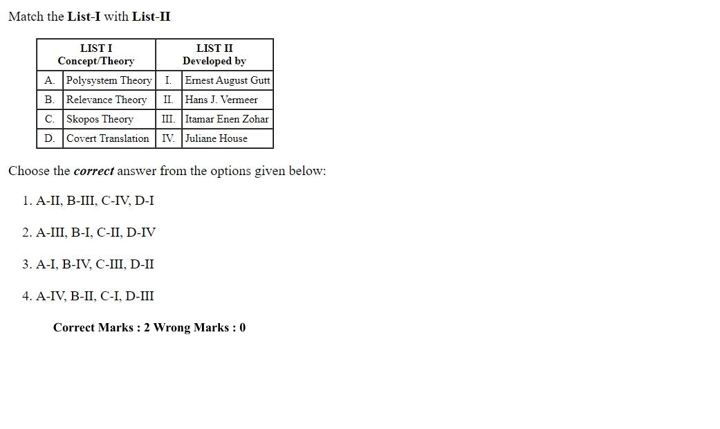 Read the question and choices in the excerpt. Choose A/B/C/D for the first/second/third/fourth option shown.