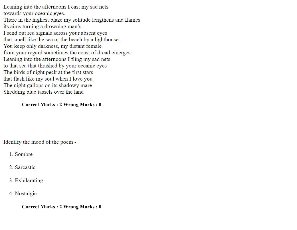 Read the question and choices in the excerpt. Choose A/B/C/D for the first/second/third/fourth option shown.