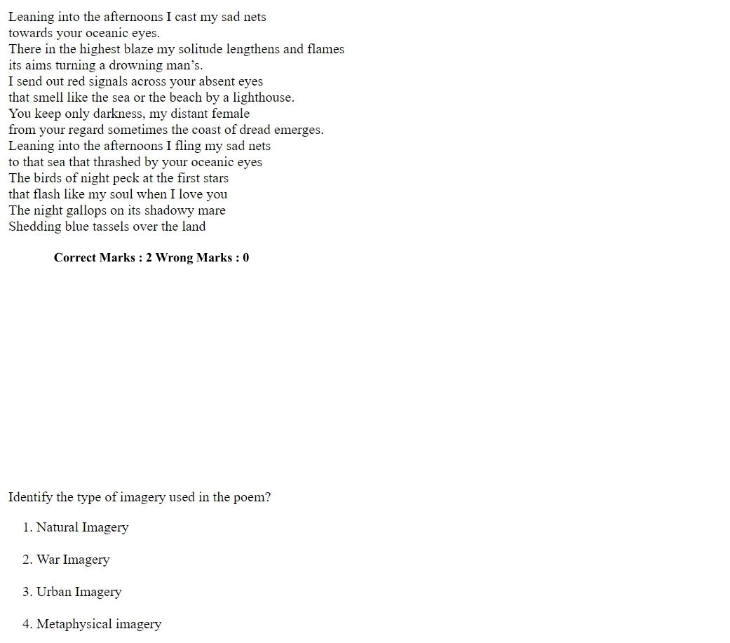Read the question and choices in the excerpt. Choose A/B/C/D for the first/second/third/fourth option shown.