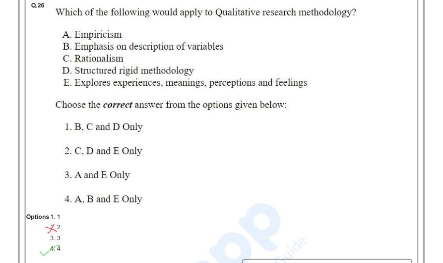 Read the question and choices in the excerpt. Choose A/B/C/D for the first/second/third/fourth option shown.