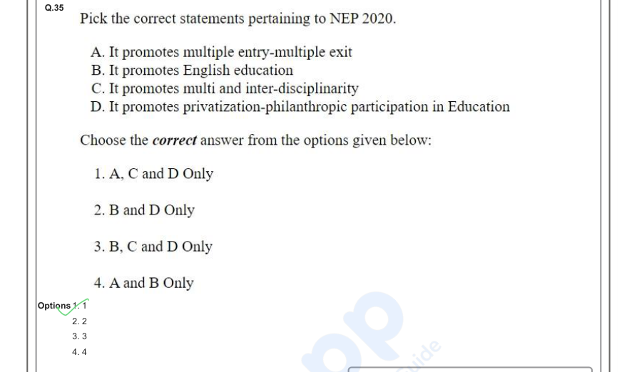 Read the question and choices in the excerpt. Choose A/B/C/D for the first/second/third/fourth option shown.