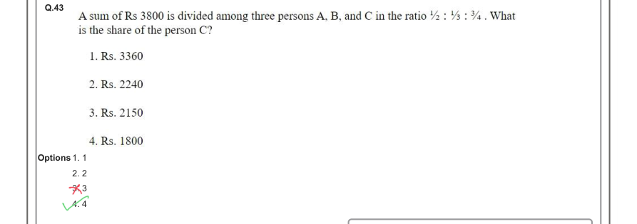 Read the question and choices in the excerpt. Choose A/B/C/D for the first/second/third/fourth option shown.