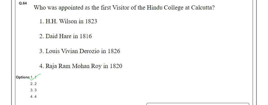 Read the question and choices in the excerpt. Choose A/B/C/D for the first/second/third/fourth option shown.