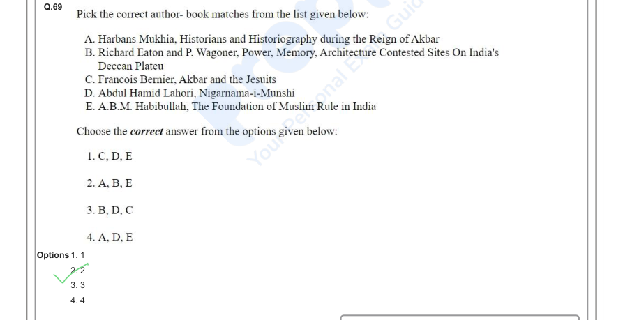 Read the question and choices in the excerpt. Choose A/B/C/D for the first/second/third/fourth option shown.