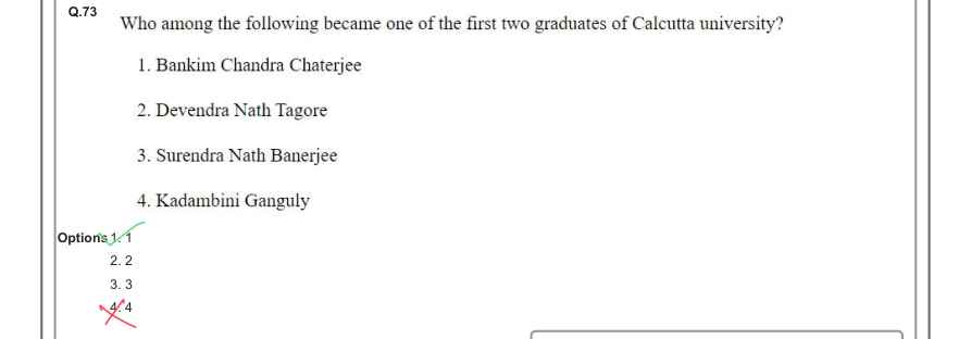 Read the question and choices in the excerpt. Choose A/B/C/D for the first/second/third/fourth option shown.