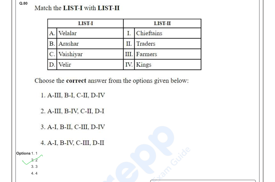 Read the question and choices in the excerpt. Choose A/B/C/D for the first/second/third/fourth option shown.