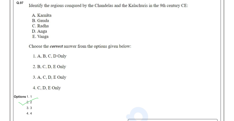 Read the question and choices in the excerpt. Choose A/B/C/D for the first/second/third/fourth option shown.