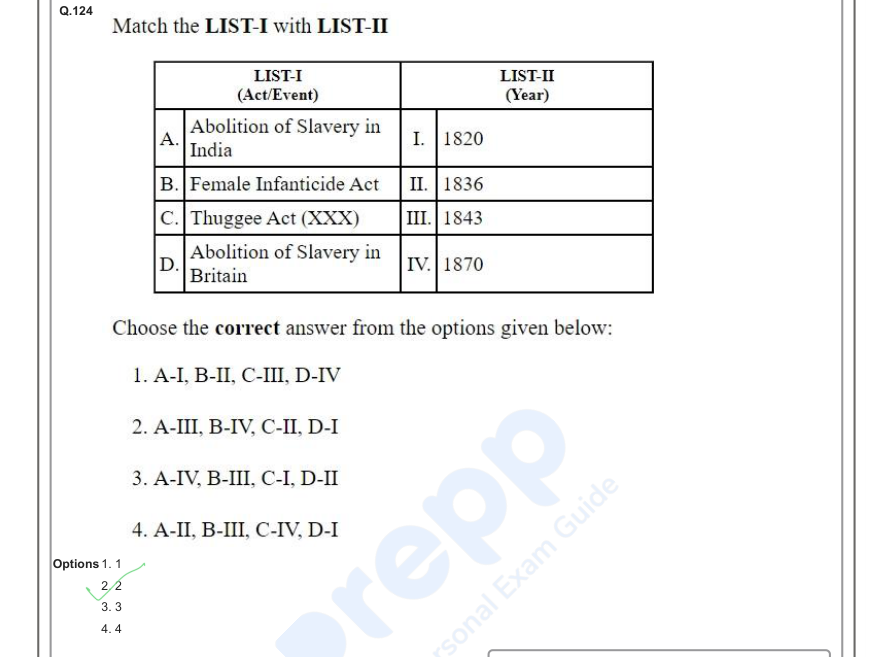Read the question and choices in the excerpt. Choose A/B/C/D for the first/second/third/fourth option shown.