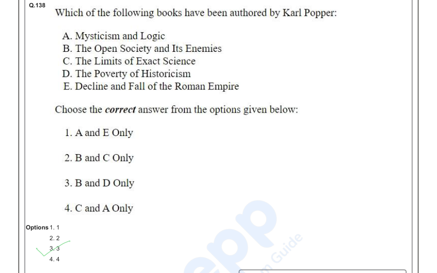 Read the question and choices in the excerpt. Choose A/B/C/D for the first/second/third/fourth option shown.