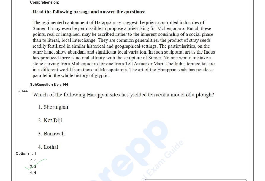 Read the question and choices in the excerpt. Choose A/B/C/D for the first/second/third/fourth option shown.