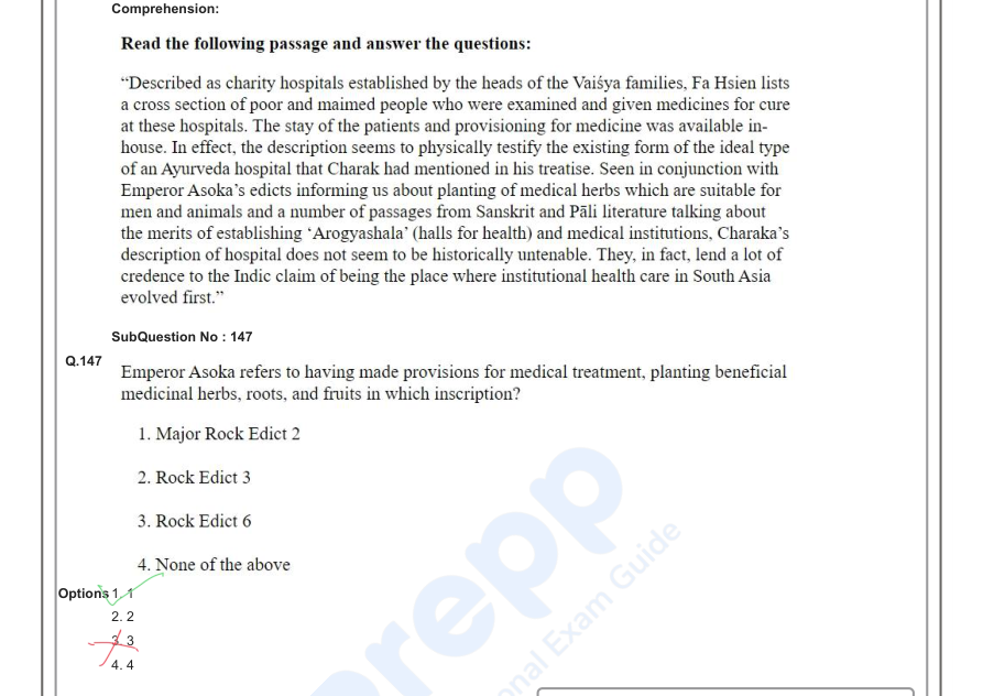 Read the question and choices in the excerpt. Choose A/B/C/D for the first/second/third/fourth option shown.