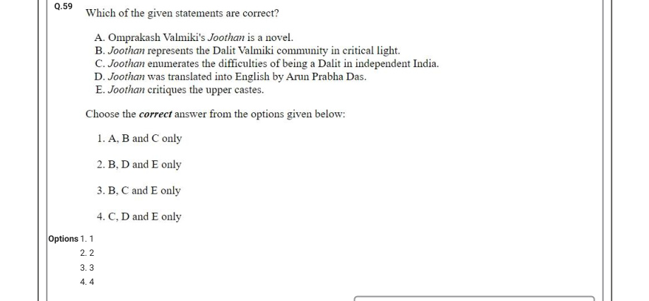 Read the question and choices in the excerpt. Choose A/B/C/D for the first/second/third/fourth option shown.
