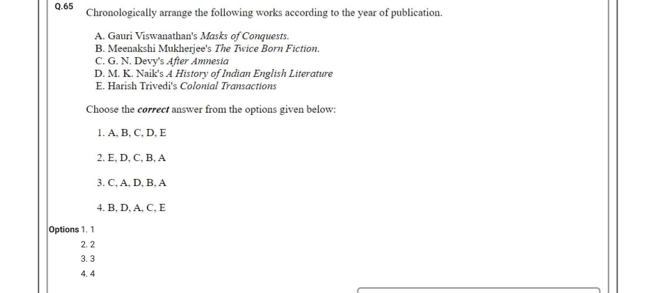 Read the question and choices in the excerpt. Choose A/B/C/D for the first/second/third/fourth option shown.