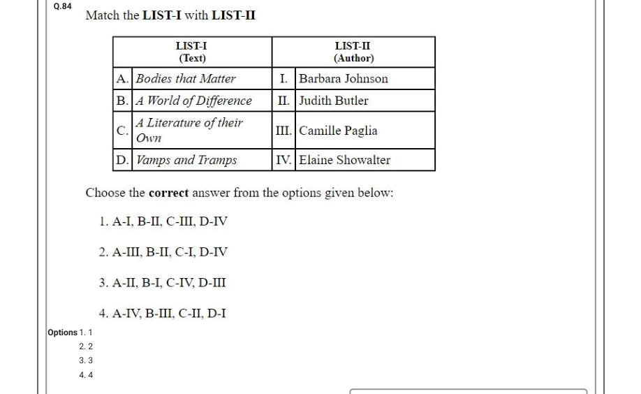 Read the question and choices in the excerpt. Choose A/B/C/D for the first/second/third/fourth option shown.