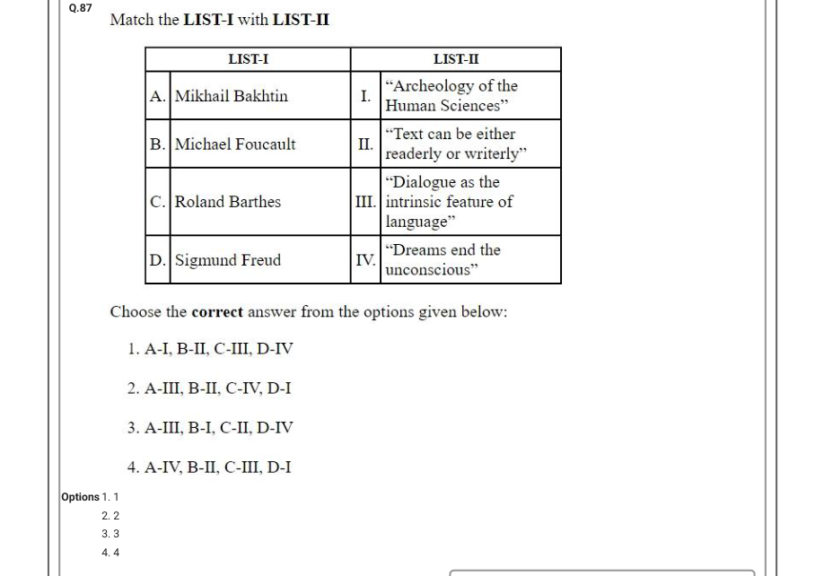 Read the question and choices in the excerpt. Choose A/B/C/D for the first/second/third/fourth option shown.
