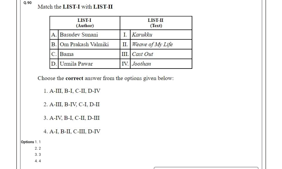 Read the question and choices in the excerpt. Choose A/B/C/D for the first/second/third/fourth option shown.
