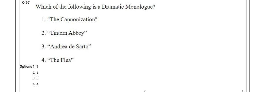 Read the question and choices in the excerpt. Choose A/B/C/D for the first/second/third/fourth option shown.
