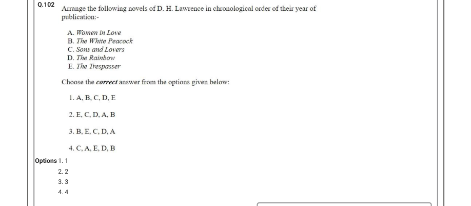Read the question and choices in the excerpt. Choose A/B/C/D for the first/second/third/fourth option shown.