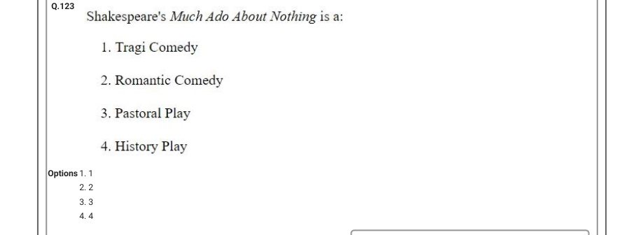Read the question and choices in the excerpt. Choose A/B/C/D for the first/second/third/fourth option shown.