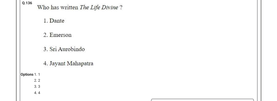 Read the question and choices in the excerpt. Choose A/B/C/D for the first/second/third/fourth option shown.