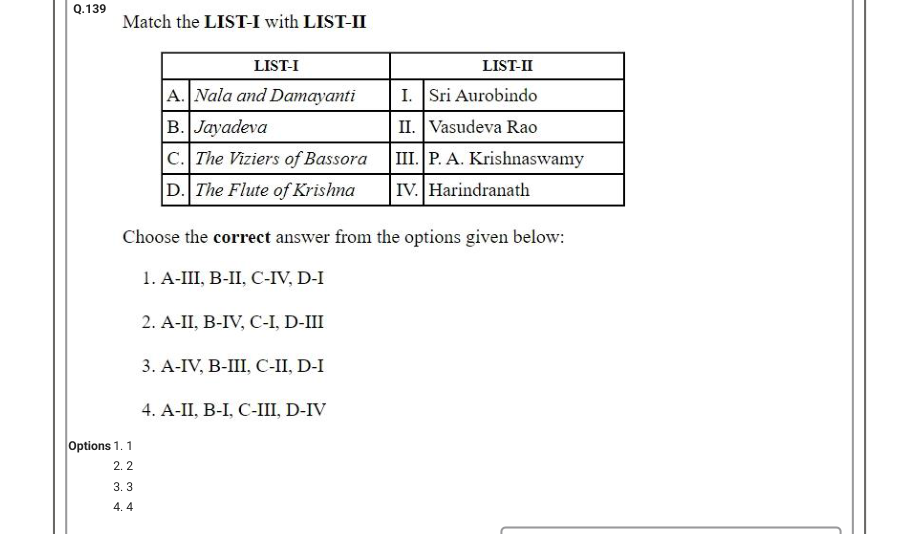 Read the question and choices in the excerpt. Choose A/B/C/D for the first/second/third/fourth option shown.