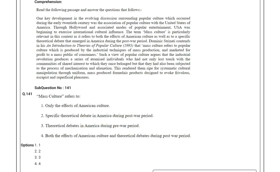Read the question and choices in the excerpt. Choose A/B/C/D for the first/second/third/fourth option shown.