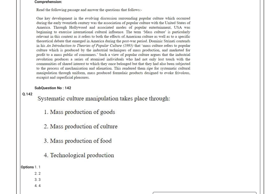 Read the question and choices in the excerpt. Choose A/B/C/D for the first/second/third/fourth option shown.