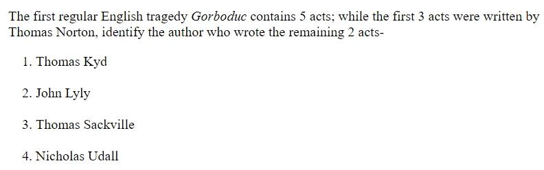 Read the question and choices in the excerpt. Choose A/B/C/D for the first/second/third/fourth option shown.