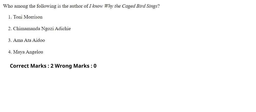 Read the question and choices in the excerpt. Choose A/B/C/D for the first/second/third/fourth option shown.