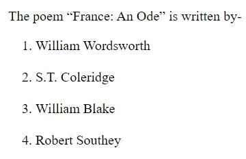 Read the question and choices in the excerpt. Choose A/B/C/D for the first/second/third/fourth option shown.