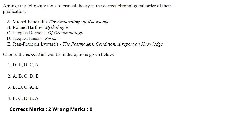 Read the question and choices in the excerpt. Choose A/B/C/D for the first/second/third/fourth option shown.