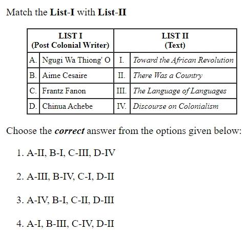 Read the question and choices in the excerpt. Choose A/B/C/D for the first/second/third/fourth option shown.