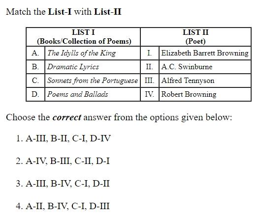Read the question and choices in the excerpt. Choose A/B/C/D for the first/second/third/fourth option shown.