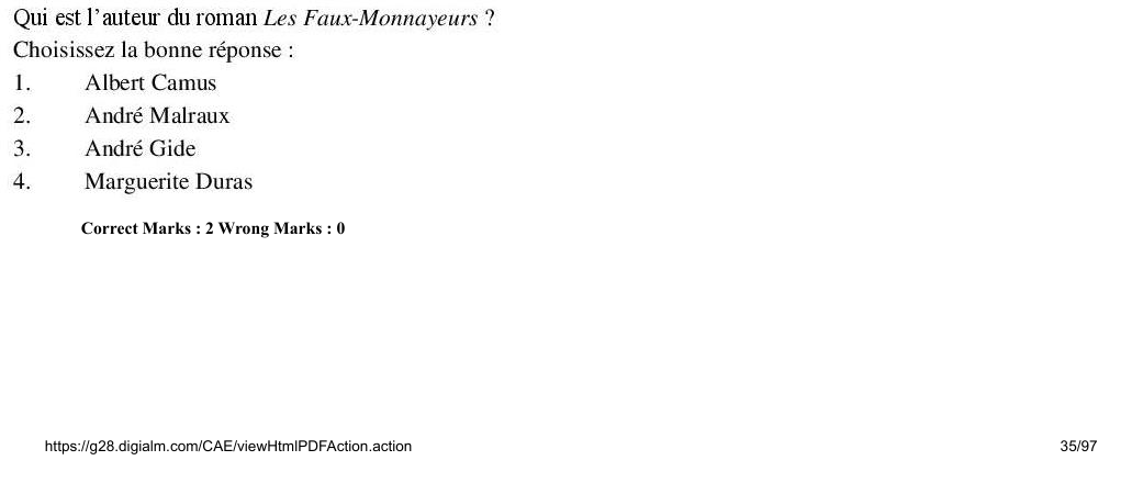 Read the question and choices in the excerpt. Choose A/B/C/D for the first/second/third/fourth option shown.