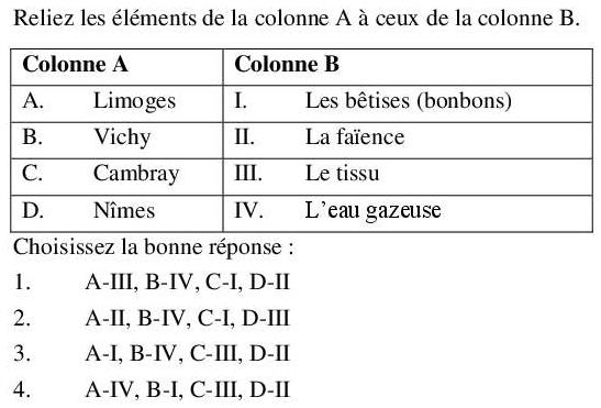 Read the question and choices in the excerpt. Choose A/B/C/D for the first/second/third/fourth option shown.