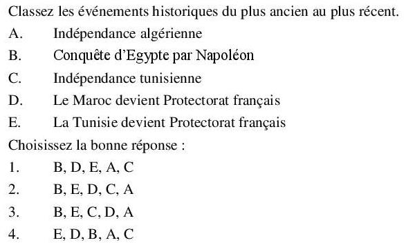 Read the question and choices in the excerpt. Choose A/B/C/D for the first/second/third/fourth option shown.
