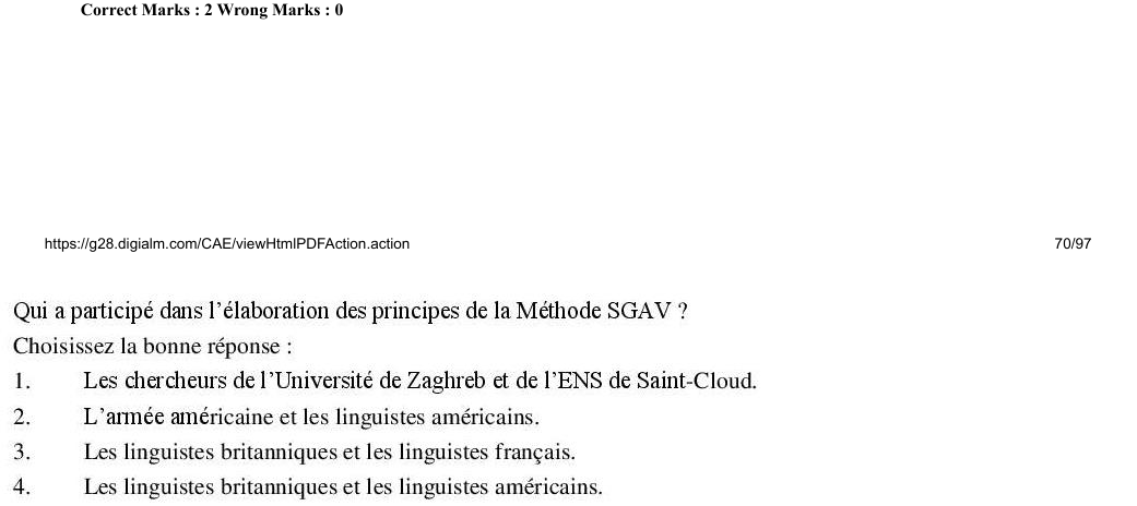 Read the question and choices in the excerpt. Choose A/B/C/D for the first/second/third/fourth option shown.