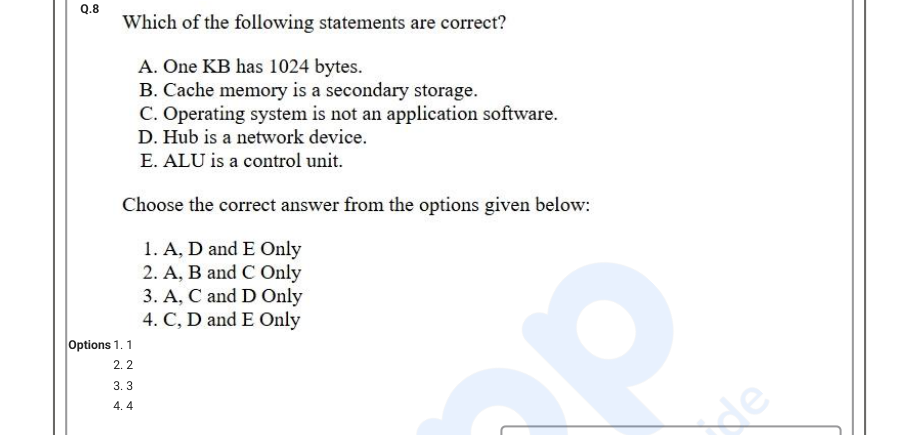 Read the question and choices in the excerpt. Choose A/B/C/D for the first/second/third/fourth option shown.