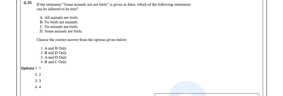 Read the question and choices in the excerpt. Choose A/B/C/D for the first/second/third/fourth option shown.