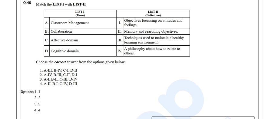 Read the question and choices in the excerpt. Choose A/B/C/D for the first/second/third/fourth option shown.