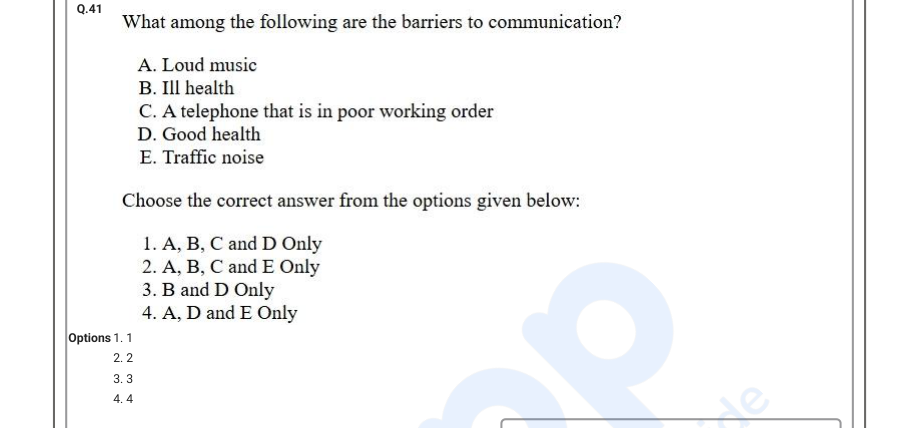 Read the question and choices in the excerpt. Choose A/B/C/D for the first/second/third/fourth option shown.
